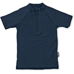Sterntaler Badskjorta, kortärmad, enfärgad, – UV-skydd, 50+ simtröja med ståkrage – unisex, UV-skjorta med dragkedja på framsidan och hakskydd – babybadkläder, marinblå, 98-104 Sterntaler Badskjorta, kortärmad, enfärgad, – UV-skydd, 50+ simtröja med ståkrage – unisex, UV-skjorta med dragkedja på framsidan och hakskydd – babybadkläder, marinblå, 98-104