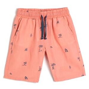 Koton Boys's linne chinos dragsko fickor shorts, (Bdt), 7-8 år Koton Boys's linne chinos dragsko fickor shorts, (Bdt), 7-8 år