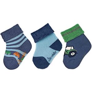 Sterntaler Baby pojkar baby strumpor baby strumpor 3-pack bilar – strumpor baby, babystrumpor – av bomull med full plysch (sula) – blå, 14, blå Sterntaler Baby pojkar baby strumpor baby strumpor 3-pack bilar – strumpor baby, babystrumpor – av bomull med full plysch (sula) – blå, 14, blå