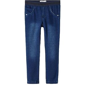 NAME IT Jeansbyxor slim fit NMFSALLI för flickor, midjebredd smal, Mörkblå, 98 cm NAME IT Jeansbyxor slim fit NMFSALLI för flickor, midjebredd smal, Mörkblå, 98 cm