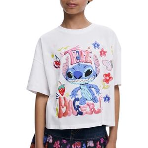 Desigual TS_Trouble Maker_STITC, 1000, vit, 5/6, Vit, 6 år Desigual TS_Trouble Maker_STITC, 1000, vit, 5/6, Vit, 6 år