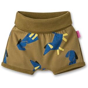 Sanetta Baby unisex shorts 100% ekologisk bomull, Varm oliv, 62 cm Sanetta Baby unisex shorts 100% ekologisk bomull, Varm oliv, 62 cm