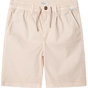 Pepe Jeans pojkar junior avslappnad poplin smart shorts, Beige (stuckaturvit), 14 år Pepe Jeans pojkar junior avslappnad poplin smart shorts, Beige (stuckaturvit), 14 år