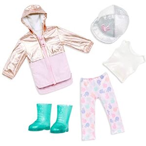 Glitter Girls Outfit 14-tums dockor skimmerjacka och bollkeps regnstövlar, leggings och toppar leksaker för barn 3 år+ fred och kärlek, enfärgad, GG50178Z, vit, färgglad, s Glitter Girls Outfit 14-tums dockor skimmerjacka och bollkeps regnstövlar, leggings och toppar leksaker för barn 3 år+ fred och kärlek, enfärgad, GG50178Z, vit, färgglad, s