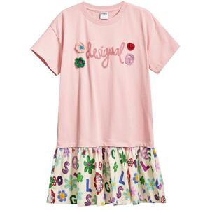 Desigual Flickors klänning, Röd röd, 8 år Desigual Flickors klänning, Röd röd, 8 år
