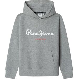 Pepe Jeans pojke konst huvtröja sweatshirt, Grå (marl grå), 4 år Pepe Jeans pojke konst huvtröja sweatshirt, Grå (marl grå), 4 år