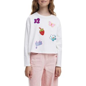 Desigual TS_Lucy, 1000 vit, 5/6, Vit, 6 år Desigual TS_Lucy, 1000 vit, 5/6, Vit, 6 år