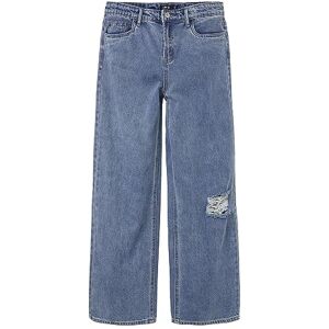 NAME IT Begränsad av tjejjeans rak passform, Mellanblå denim, 164 cm NAME IT Begränsad av tjejjeans rak passform, Mellanblå denim, 164 cm