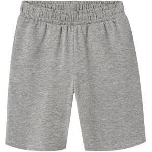 NAME IT Unisex barn Nkncyber sweat shorts Unb Noos, Grå melange, 164 NAME IT Unisex barn Nkncyber sweat shorts Unb Noos, Grå melange, 164