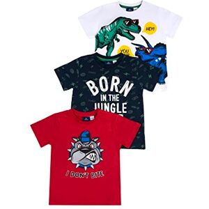 Chicco , set kortärmad t-shirt av bomull, pojkar, blå, 7 år Chicco , set kortärmad t-shirt av bomull, pojkar, blå, 7 år