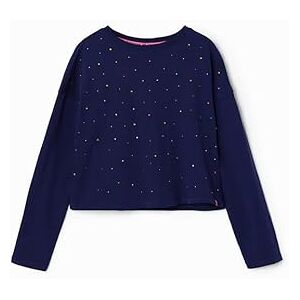 Desigual flicka stickad långärmad T-shirt, blå, 12 år Desigual flicka stickad långärmad T-shirt, blå, 12 år