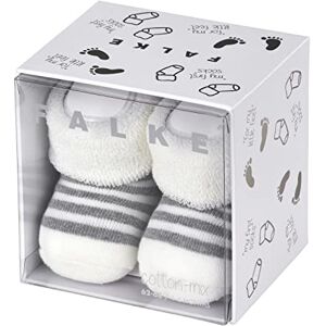 FALKE Baby Förstelsring strumpor 89% bomull, vit (off-white 2041), 1-6 månader (Tillverkarens storlek: 62–68), 1 par FALKE Baby Förstelsring strumpor 89% bomull, vit (off-white 2041), 1-6 månader (Tillverkarens storlek: 62–68), 1 par