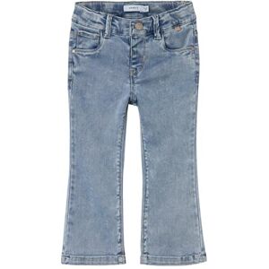 NAME IT mini flicka Nmfsalli Bootcut jeans 8292-To Noos, Ljusblå blekt denim, 92 cm NAME IT mini flicka Nmfsalli Bootcut jeans 8292-To Noos, Ljusblå blekt denim, 92 cm