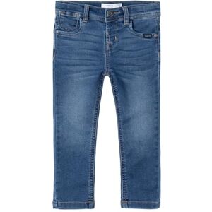 NAME IT pojkar smal passform jeans, Mörkblå denim, 86 NAME IT pojkar smal passform jeans, Mörkblå denim, 86