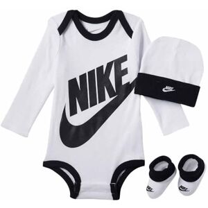 NIKE Futura Logo Body för bebis, White, 0/6 månader NIKE Futura Logo Body för bebis, White, 0/6 månader