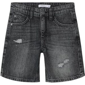 NAME IT Namn det pojke jeansshorts lös passform, Mörkgrå denim, 134 NAME IT Namn det pojke jeansshorts lös passform, Mörkgrå denim, 134