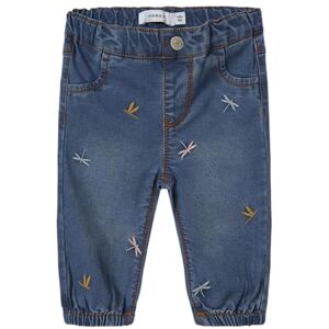 NAME IT Nbfrose Shaped R Emb Jeans 5321-Yb, Mellanblå denim, 86 NAME IT Nbfrose Shaped R Emb Jeans 5321-Yb, Mellanblå denim, 86