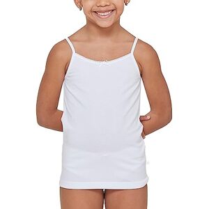 POMPEA Caraco Girl Ärmlös tröja för barn, Vit, 4-5 �r POMPEA Caraco Girl Ärmlös tröja för barn, Vit, 4-5 �r