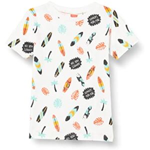 Koton Baby pojkar tryckt kortärmad bomull t-shirt, Ecru Design (03e), 9-12 månader Koton Baby pojkar tryckt kortärmad bomull t-shirt, Ecru Design (03e), 9-12 månader