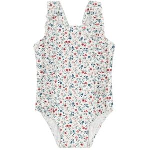 Petit Bateau baby-flicka, 1-delad baddräkt, Vit/flerfärgad, 12 månader Petit Bateau baby-flicka, 1-delad baddräkt, Vit/flerfärgad, 12 månader