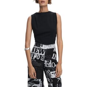 Desigual Jumpsuit_News, 2000 Svart, L, svart, L Desigual Jumpsuit_News, 2000 Svart, L, svart, L