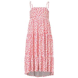 NAME IT flicka Nkfvinaya Strap Maxi klänning, papaya stans, 116