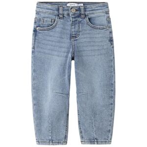 NAME IT Nmfbella Balloon Jeans 2441-Sm Noos, Mellanblå denim, 80 NAME IT Nmfbella Balloon Jeans 2441-Sm Noos, Mellanblå denim, 80