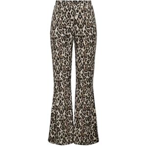 ONLY Onlanna Rib Flared AOP leggings Cs JRS, svart, XL ONLY Onlanna Rib Flared AOP leggings Cs JRS, svart, XL