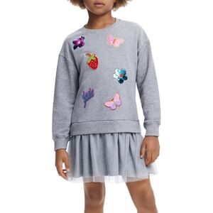 Desigual Vest_Sticke, 2003 grå Vigore Medium, 7/8, svart, 8 år Desigual Vest_Sticke, 2003 grå Vigore Medium, 7/8, svart, 8 år