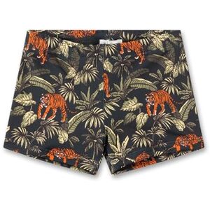 Sanetta pojkbadbyxor grå Bekväma och snabbtorkande badbyxor av återvunnen polyesterblandning för pojkar. Badkläder för barn, GRÅ, 74 Sanetta pojkbadbyxor grå Bekväma och snabbtorkande badbyxor av återvunnen polyesterblandning för pojkar. Badkläder för barn, GRÅ, 74