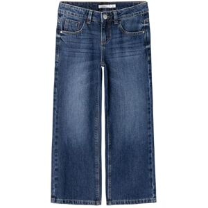 NAME IT Namn det flicka jeans bred passform, Mörkblå denim, 134 NAME IT Namn det flicka jeans bred passform, Mörkblå denim, 134
