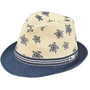 Sterntaler Pojkar poloband stråhatt, ålder: 6-9 månader, storlek: 45 cm, sandig beige/marinblå Sterntaler Pojkar poloband stråhatt, ålder: 6-9 månader, storlek: 45 cm, sandig beige/marinblå
