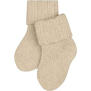 FALKE unisex baby fleece strumpor andas klimatreglerande lukthämmande ull hudvänlig lätt värmande bekväm vändbar manschett enfärgad 1 par, Beige (sand smälter 4650), 80-92 FALKE unisex baby fleece strumpor andas klimatreglerande lukthämmande ull hudvänlig lätt värmande bekväm vändbar manschett enfärgad 1 par, Beige (sand smälter 4650), 80-92