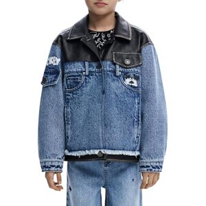 Desigual COAT_SUNNY, 5053 DENIM MEDIUM WASH, 9/10, Blå, 10 år Desigual COAT_SUNNY, 5053 DENIM MEDIUM WASH, 9/10, Blå, 10 år