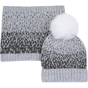 Chicco Baby vintermössa och halsvärmare set, Grå, 12 mesi Chicco Baby vintermössa och halsvärmare set, Grå, 12 mesi