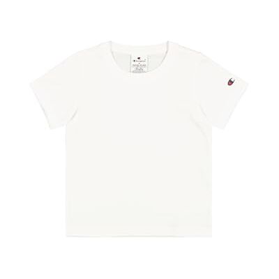 Champion Legacy Girl Graphic Crewneck T-shirt för flickor, vit (WW001), Vit (Ww001), 7-8 �r Champion Legacy Girl Graphic Crewneck T-shirt för flickor, vit (WW001), Vit (Ww001), 7-8 �r
