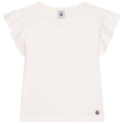 Petit Bateau A09vr flicka T-shirt, Marshmallow, 5 �r Petit Bateau A09vr flicka T-shirt, Marshmallow, 5 �r