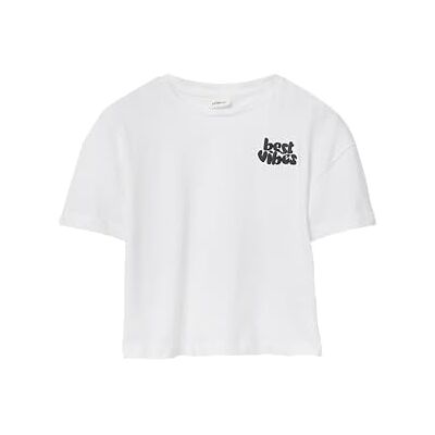 s.Oliver T-shirt i boxy-form med tryck fram, Vit, 116-122 s.Oliver T-shirt i boxy-form med tryck fram, Vit, 116-122