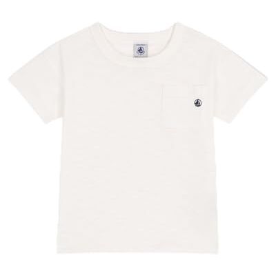 Petit Bateau pojkar t-shirt, Vit, 5 år Petit Bateau pojkar t-shirt, Vit, 5 år