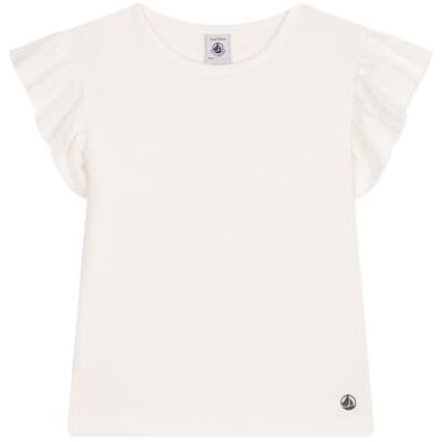 Petit Bateau A09vr flicka T-shirt, Marshmallow, 8 �r Petit Bateau A09vr flicka T-shirt, Marshmallow, 8 �r