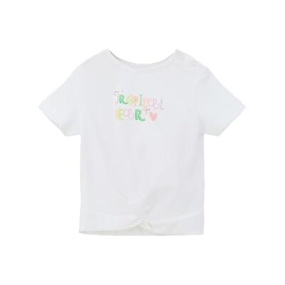 s.Oliver Junior T-Shirt mit Pailletten T-tröja med Paljetter, White, 68 babe Flickor, Vit, 68 s.Oliver Junior T-Shirt mit Pailletten T-tröja med Paljetter, White, 68 babe Flickor, Vit, 68