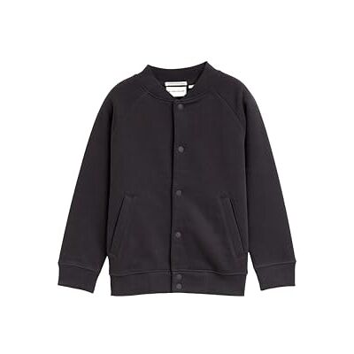 TOM TAILOR Barn pojkar sweatjacka, 29476 – kolgrå, 92-98 TOM TAILOR Barn pojkar sweatjacka, 29476 – kolgrå, 92-98
