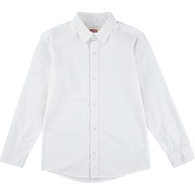 Levi's Wt-vävd topp T-shirt, glänsande vit, 5 år, Glansig vit, 5 år Levi's Wt-vävd topp T-shirt, glänsande vit, 5 år, Glansig vit, 5 år