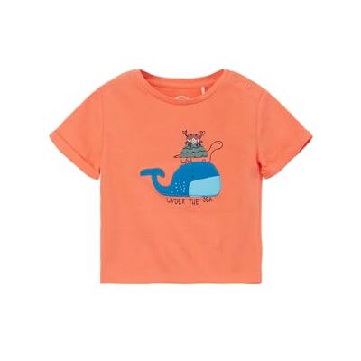 s.Oliver T-Shirt, Kurzarm, kortärmad t-shirt, unisex baby, Apelsin, 62 s.Oliver T-Shirt, Kurzarm, kortärmad t-shirt, unisex baby, Apelsin, 62