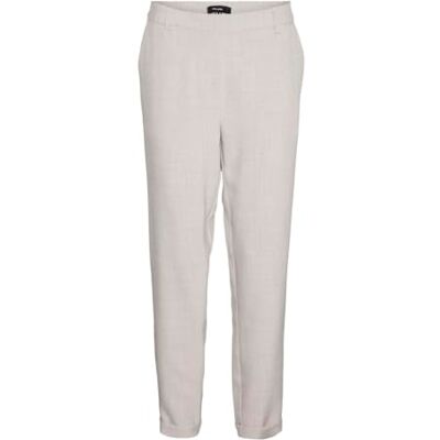 VERO MODA VMCASSIDY MW Tapered Pant Boo, Vapor blå/detalj: melerad, 34W x 32L VERO MODA VMCASSIDY MW Tapered Pant Boo, Vapor blå/detalj: melerad, 34W x 32L
