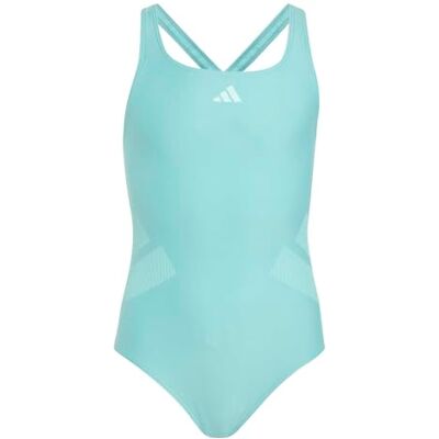 adidas Dziewczynki LOGO C-BACK SWIMSUIT KIDS, mint ton, 7-8 Years adidas Dziewczynki LOGO C-BACK SWIMSUIT KIDS, mint ton, 7-8 Years