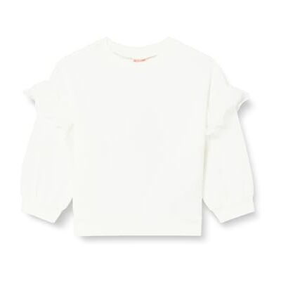 Koton Babyflickor basic långärmad crew neck frill detaljerad mjuk interiör bomull sweatshirt, Ecru (010), 9-12 Monate Koton Babyflickor basic långärmad crew neck frill detaljerad mjuk interiör bomull sweatshirt, Ecru (010), 9-12 Monate