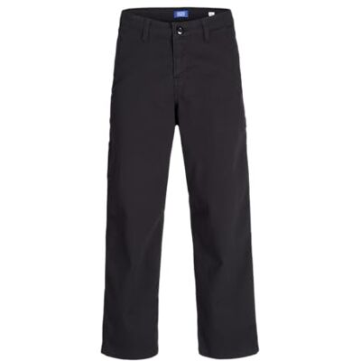 JACK & JONES JACK&JONES JUNIOR Jpstalex Co Jjcarpenter byxor Noos Mni byxor, Svart/detalj: söm W. Dtm, 98 JACK & JONES JACK&JONES JUNIOR Jpstalex Co Jjcarpenter byxor Noos Mni byxor, Svart/detalj: söm W. Dtm, 98