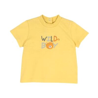 Chicco Kortärmad T-shirt i bomull, Ljusgul, 3 månader Chicco Kortärmad T-shirt i bomull, Ljusgul, 3 månader