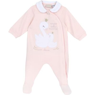 Chicco Långärmad Bomull Framsida Sparkdräkt, Ljusrosa, 0 mesi Chicco Långärmad Bomull Framsida Sparkdräkt, Ljusrosa, 0 mesi